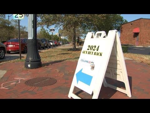 Columbus police hold 2nd annual gun buyback event in effort to keep guns off the street