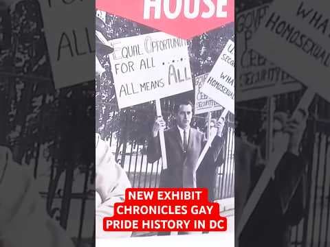 Rainbow History Project exhibit chronicles gay pride history in DC