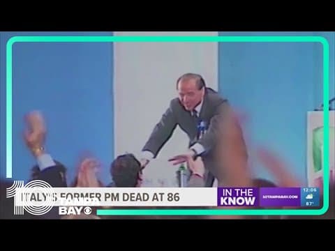 Silvio Berlusconi, scandal-scarred former Italian PM, dies at 86