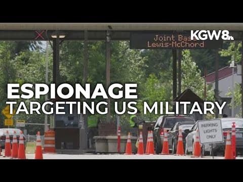 3 JBLM soldiers from Oregon, Washington accused of selling national defense information