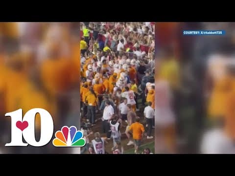 Tennessee player apologizes after video apparently shows him shoving fan