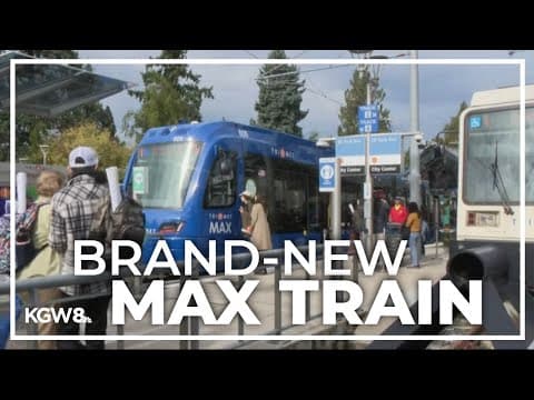 TriMet debut sneak peek of latest MAX train model