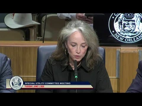 City Council Meeting: Entergy Official Apology and Future Steps