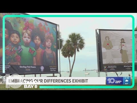 Sarasota's 'Embracing Our Differences' art display is back at Bayfront Park