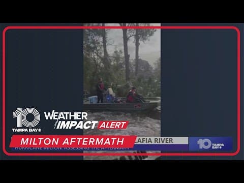 Milton aftermath: Flooding and water rising in some areas