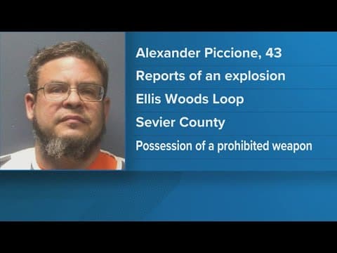 SCSO: Man arrested after reported explosion at Sevier County home