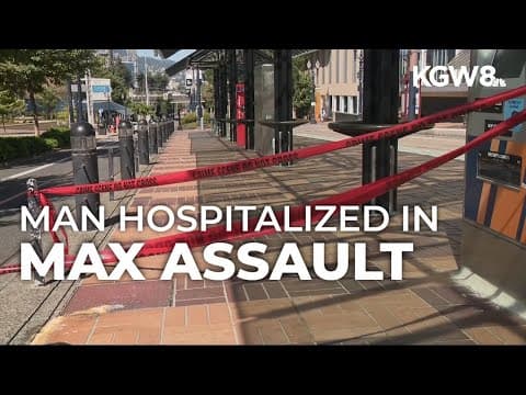 Suspect arrested after punching man in head at platform near Oregon Convention Center