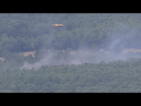 Man arrested in connection with Montgomery County wildfire