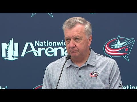 Columbus Blue Jackets GM addresses possible Patrik Laine trade, head coach hiring process