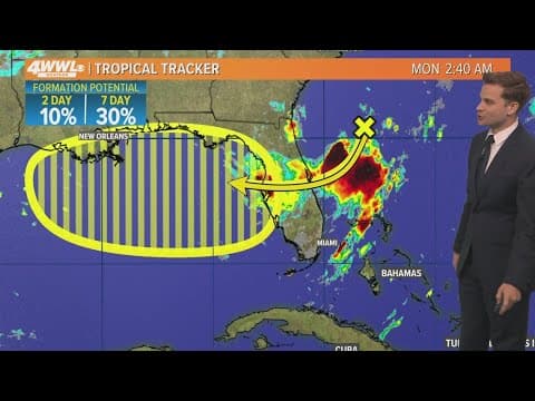 Tropical Update: Watching the Gulf for named storm this week