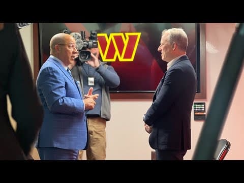 Trailer: WUSA9 Exclusive Interview With Commanders Owner Josh Harris