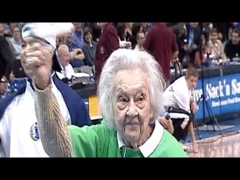2006 NBA Finals | Mavs superfan known as 'Towel Lady' shows her team spirit