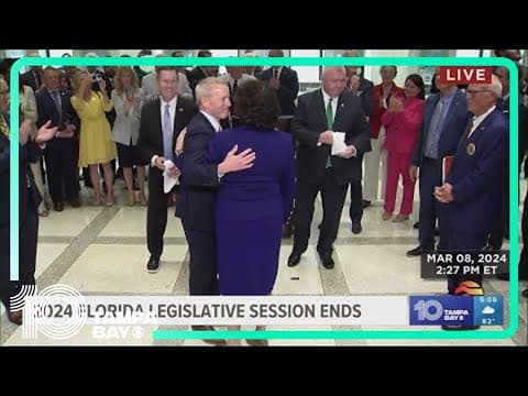 Florida lawmakers passed a $117 billion budget to end legislative session