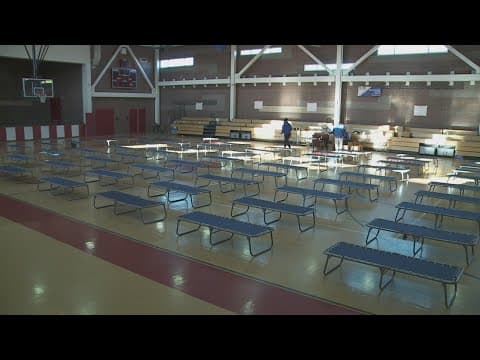 Rosenwald Center opens its doors as a warming center for those in need during freeze