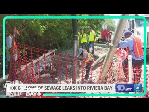 St. Pete accelerating line replacement project after break caused 10,000-gallon sewage spill into Ri