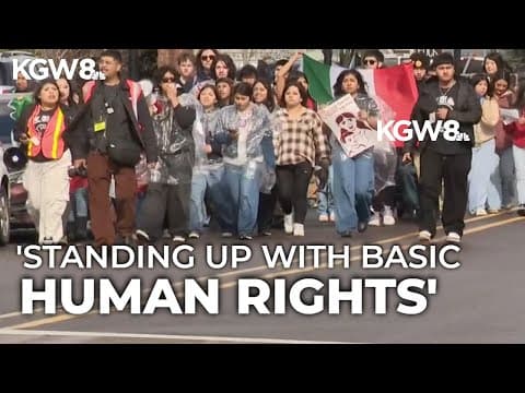 Woodburn High walkout follows school board's rejection of sanctuary law resolution