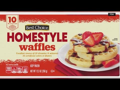 Frozen waffles sold at Walmart, Target, Aldi recalled over listeria risk