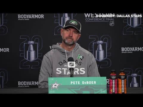 Dallas Stars vs. Edmonton Oilers: Stars Head Coach Pete DeBoer speaks ahead of Game 5 (5.29.25)