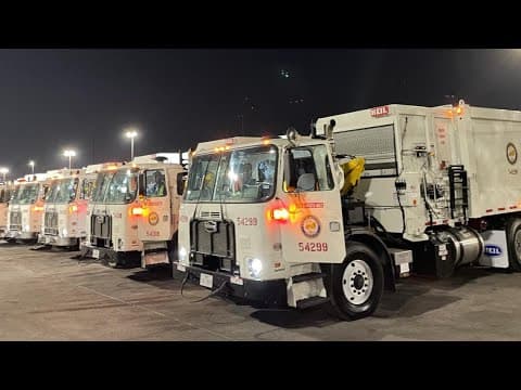 City of Houston rolls out more new recycling trucks following pickup delays