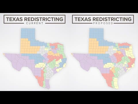 Texas legislators reveal proposed redistricting map