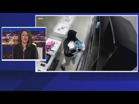 Police release video of robbery suspect accused of 'flash mob' at Chanel store in downtown DC