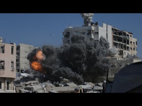 Israelis and Palestinians mark 2 years of war