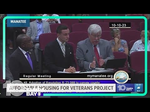 Manatee Commission votes to move forward with veterans affordable housing project