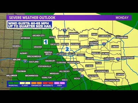 DFW LIVE Radar: Tracking possible severe weather in North Texas today
