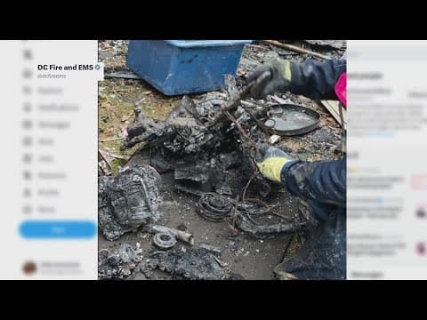 Scooter's lithium-ion battery fueled apartment fire in DC, investigators say