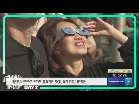 It's a party! Total solar eclipse viewing at St. Pete College