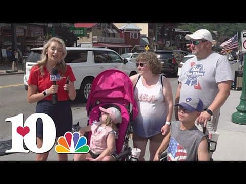 Families prepare for Gatlinburg's Midnight Parade