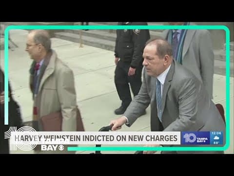 Harvey Weinstein indicted on additional sex crimes charges ahead of New York retrial