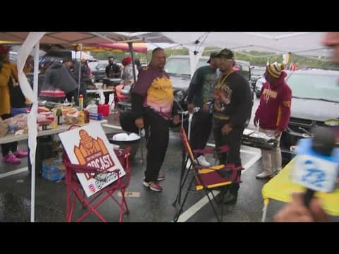 Commanders Country inside and outside the stadium