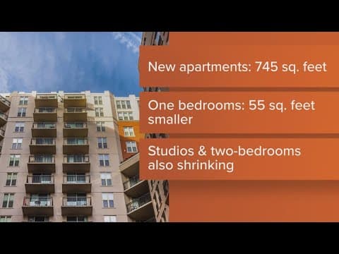 Report says DC apartments are shrinking