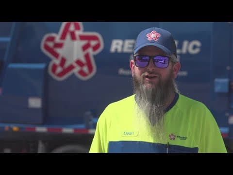 Texas trash collector finishes top 10 in national competition