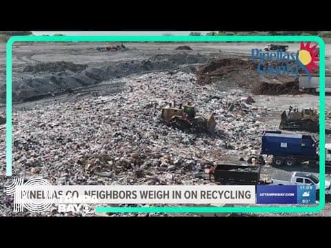 Pinellas County neighbors voice opinions on area's future of recycling and waste management