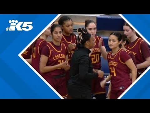 HS Basketball Highlights:  Lakeside vs. Bellevue Girls