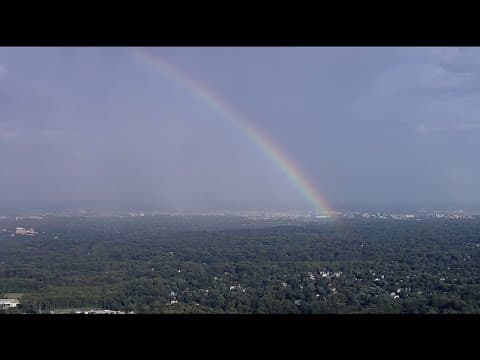 Rainbow spotted over DC