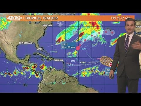 Friday 12 pm Tropical Update: No immediate threats, but watching western Caribbean next week