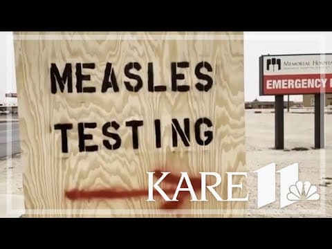 Knowing the warning signs of measles