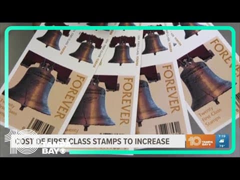 Cost of first-class stamps set to increase