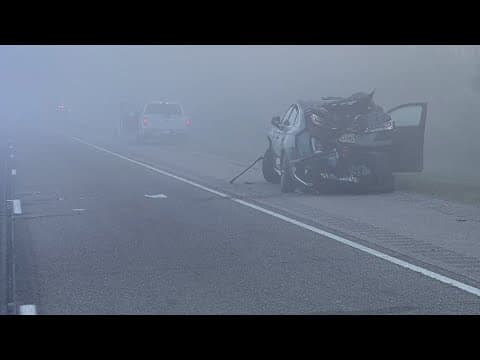 Officials preparing for visibility issues on I-10 Wednesday morning