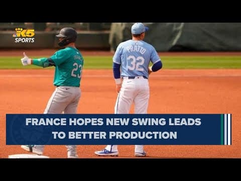 After offseason at Driveline, Mariners' Ty France hopes revamped swing leads to better production