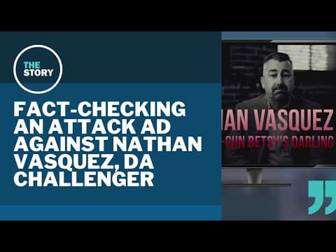 Multnomah County DA race: Fact-checking a political ad aimed at Nathan Vasquez