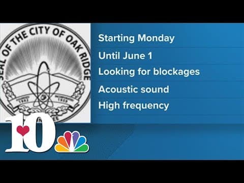 Oak Ridge Public Works crews to being sewer work April 22