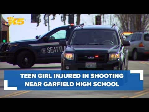 Teen girl injured in bus stop shooting near Garfield High School in Seattle