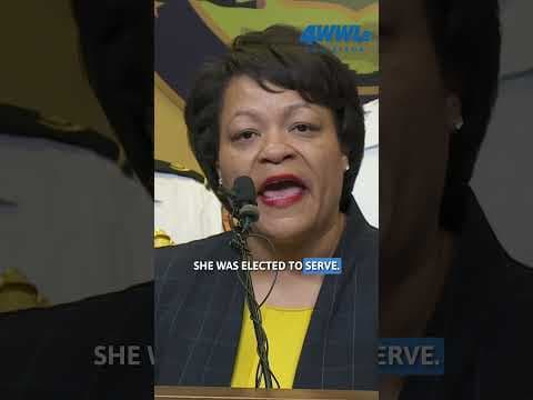 Legal strategy or caution? Mayor Cantrell skips Amtrak event the day after indictment