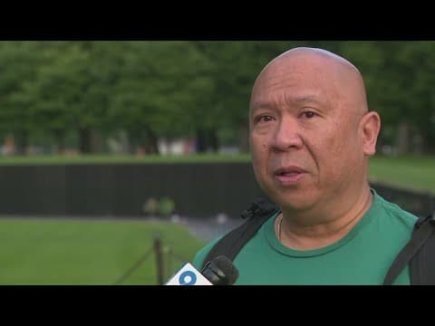 Mother's Day Vietnam Memorial Wall cleaning tradition: 50th anniversary Fall of Saigon