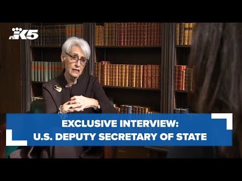 Exclusive interview: US Deputy Secretary of State Wendy Sherman