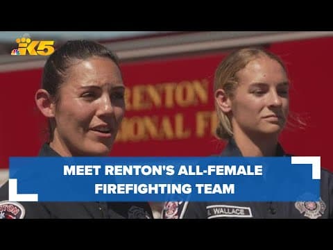 First on the scene: Renton's all-female firefighting team